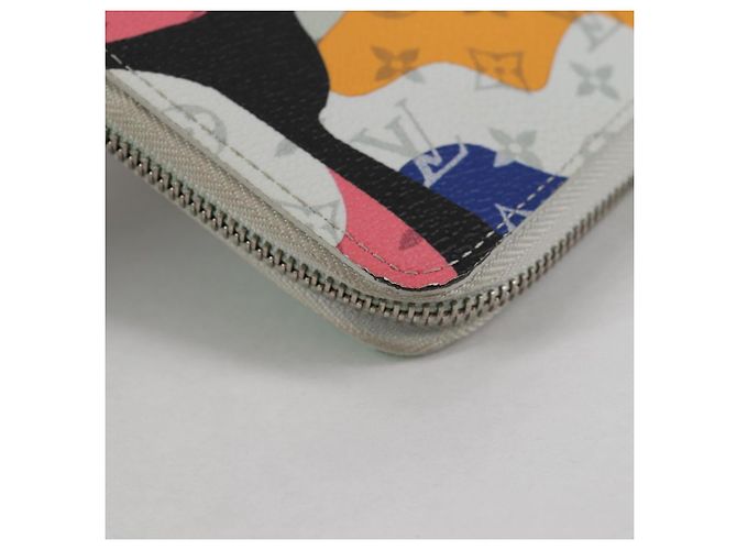 Portafoglio Verticale Zippy Monogramma LV Portrait LOUIS VUITTON M82590 Auth LV 127987SM Multicolore - vista 15