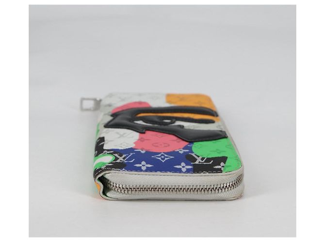 Portafoglio Verticale Zippy Monogramma LV Portrait LOUIS VUITTON M82590 Auth LV 127987SM Multicolore - vista 6
