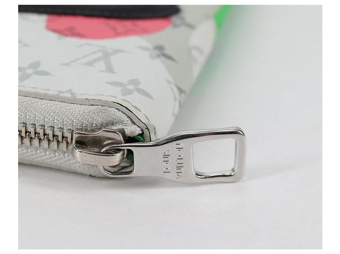 Portafoglio Verticale Zippy Monogramma LV Portrait LOUIS VUITTON M82590 Auth LV 127987SM Multicolore - vista 8