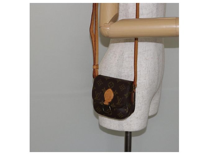 LOUIS VUITTON Borsa a Spalla Monogram Bebe Monogram Saint Cloud M51245 Auth 145397 Monogramma - Ansicht 23
