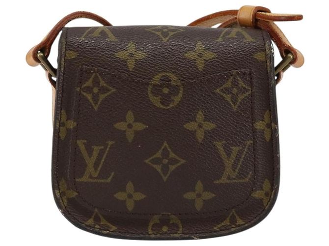 LOUIS VUITTON Borsa a Spalla Monogram Bebe Monogram Saint Cloud M51245 Auth 145397 Monogramma - vista 3