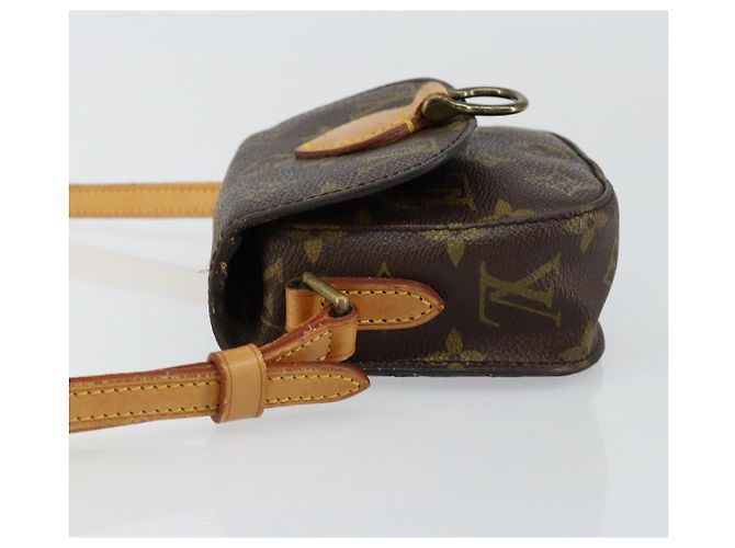 LOUIS VUITTON Borsa a Spalla Monogram Bebe Monogram Saint Cloud M51245 Auth 145397 Monogramma - vista 5