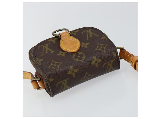 LOUIS VUITTON Borsa a Spalla Monogram Bebe Monogram Saint Cloud M51245 Auth 145397 Monogramma - vista 6