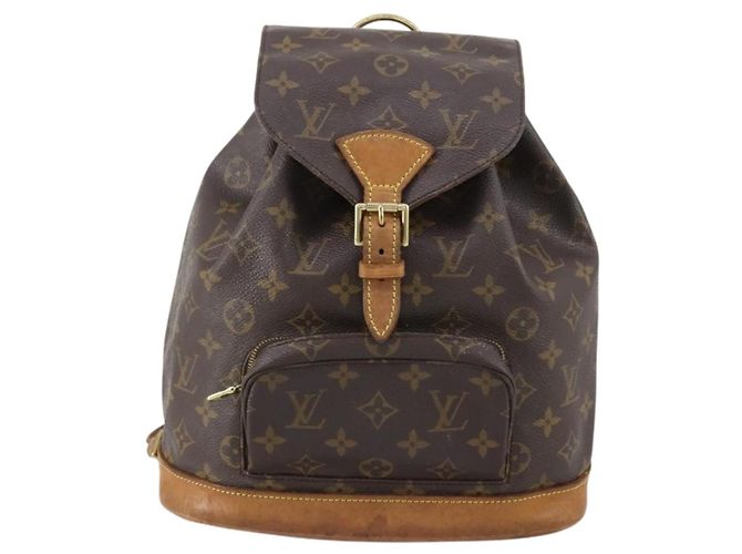 LOUIS VUITTON Monogram Montsouris MM Rucksack M51136 LV Auth 146740A Monogramm - Ansicht 13