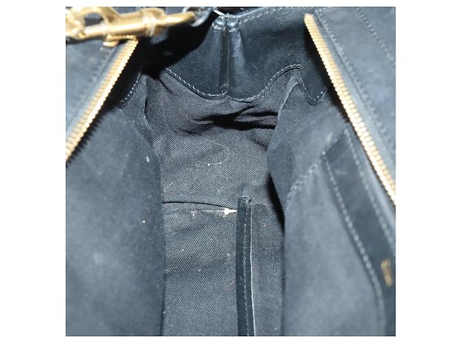 Chloé Chloe Alice Handtasche Leder 2-Wege Weiß Gold Auth 162157A Golden - Ansicht 20