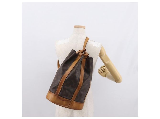 LOUIS VUITTON Bolsa de Hombro Monogram Randonnee PM M42243 LV Auth 164561A Monograma - vista 19