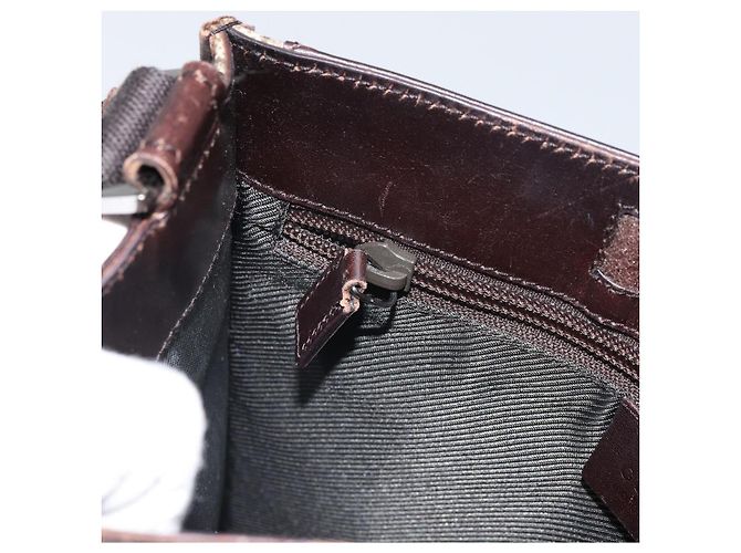 Borsa a Spalla GG Canvas Gucci Beige 27639 Auth SW2066A - vista 20