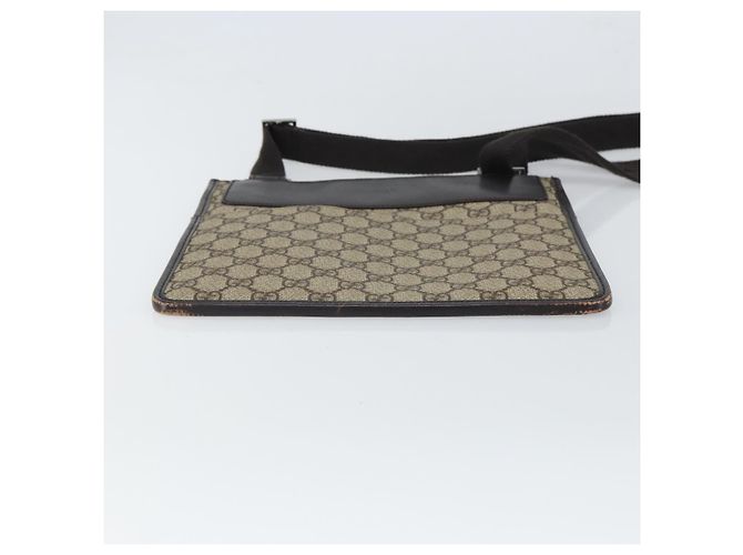 Borsa a Spalla GG Canvas Gucci Beige 27639 Auth SW2066A - vista 5