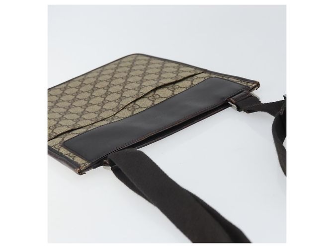 Borsa a Spalla GG Canvas Gucci Beige 27639 Auth SW2066A - vista 6