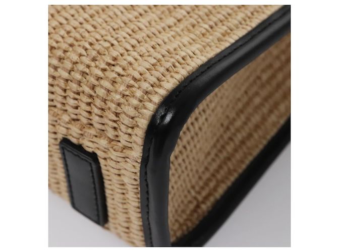 Borsa a Mano VERSACE Raffia 2way Beige Auth EC393V - vista 18