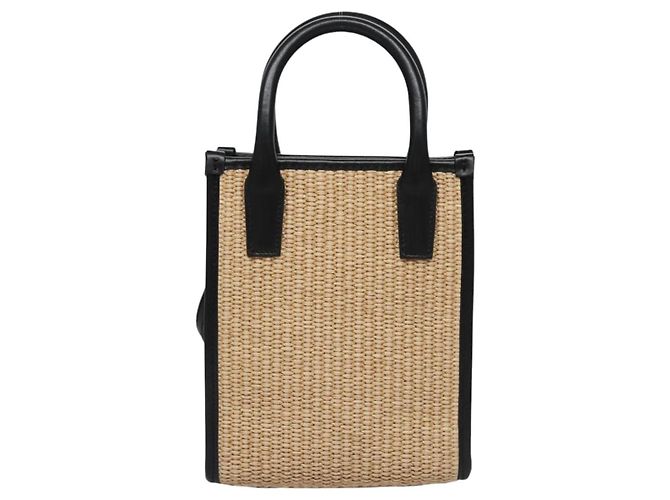 Borsa a Mano VERSACE Raffia 2way Beige Auth EC393V - vista 2