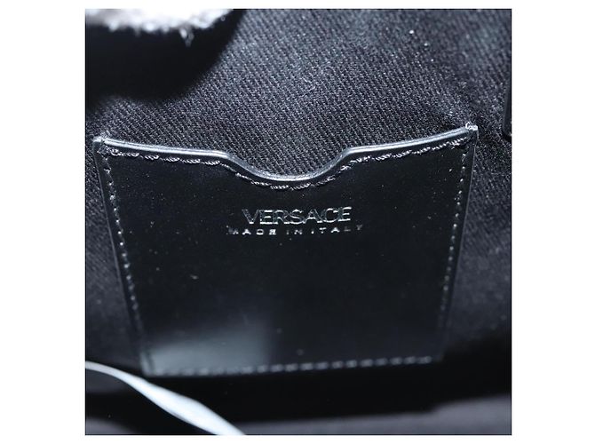 Borsa a Mano VERSACE Raffia 2way Beige Auth EC391V - vista 18