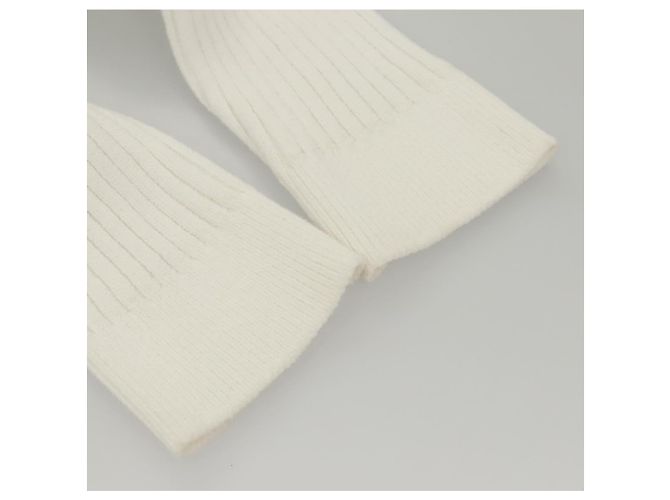 CHANEL Macacão de Malha Branco CC Auth BA1351M - vista 11