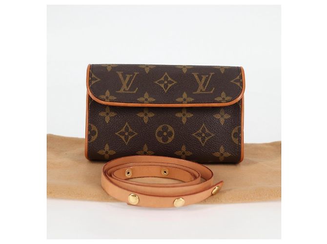 LOUIS VUITTON Pochette Florentine Monogram Borsa a vita M51855 LV Auth 119590V Monogramma - vista 12