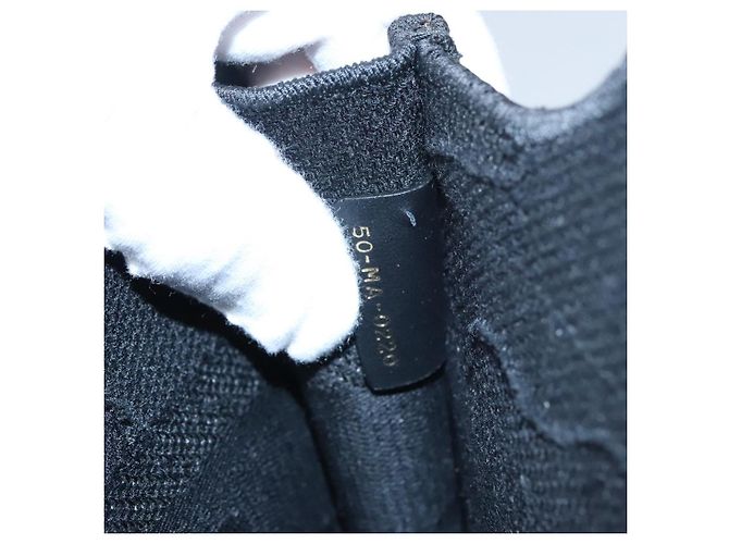 Christian Dior Book Tote mini Tote Bag Canvas Black Auth 102047SAV - view 11