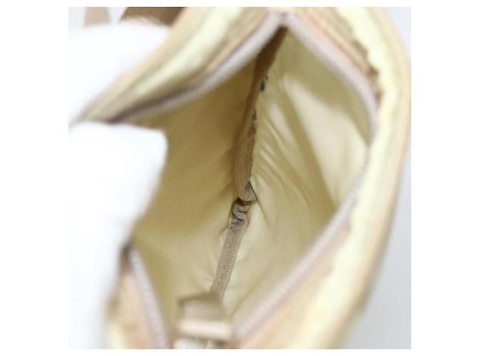 Borsa a Spalla PRADA Nylon Beige Argento Autentica LNZ604 - Ansicht 21