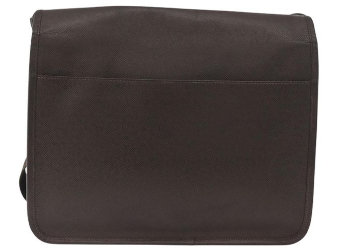 LOUIS VUITTON Borsa a Spalla Taiga Alexei Grizzly M32478 LV Auth ka3370 Marrone - vista 2