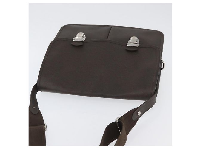 LOUIS VUITTON Borsa a Spalla Taiga Alexei Grizzly M32478 LV Auth ka3370 Marrone - vista 6