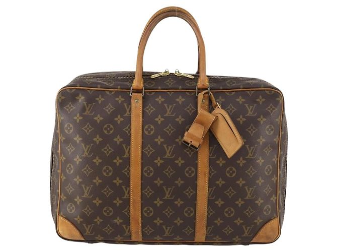 LOUIS VUITTON Borsa Boston Monogram Sirius 45 M41408 LV Auth ARZ454 Monogramma - vista 13