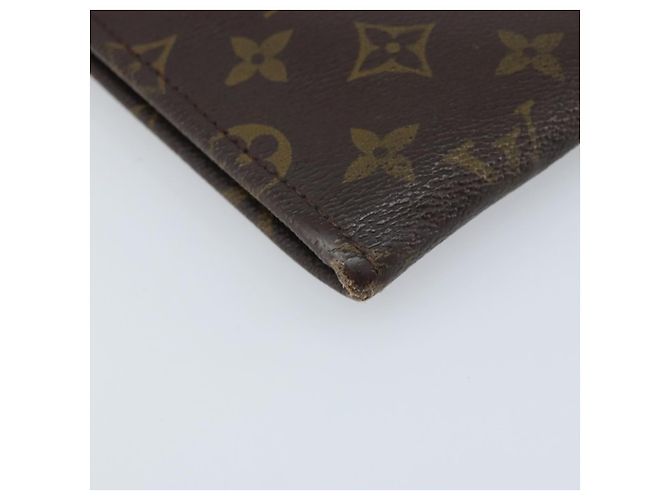 LOUIS VUITTON Clutch Documenti Posh Monogram M53456 LV Auth BA11566 Monogramma - vista 15