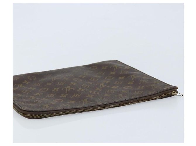 LOUIS VUITTON Clutch Documenti Posh Monogram M53456 LV Auth BA11566 Monogramma - vista 5