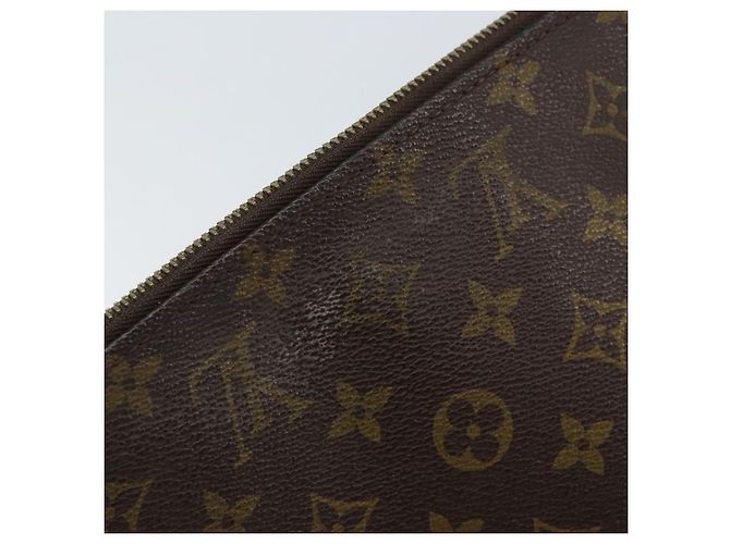 LOUIS VUITTON Clutch Documenti Posh Monogram M53456 LV Auth BA11566 Monogramma - vista 7