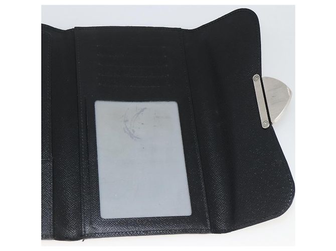 LOUIS VUITTON Epi Cartera Eugenie Long Wallet Negra M63882 LV Auth bs34189 Negro - vista 21
