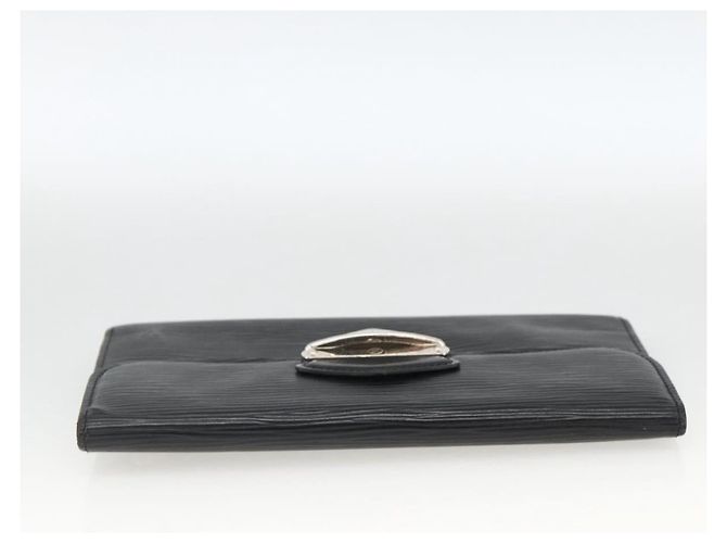 LOUIS VUITTON Epi Cartera Eugenie Long Wallet Negra M63882 LV Auth bs34189 Negro - vista 5