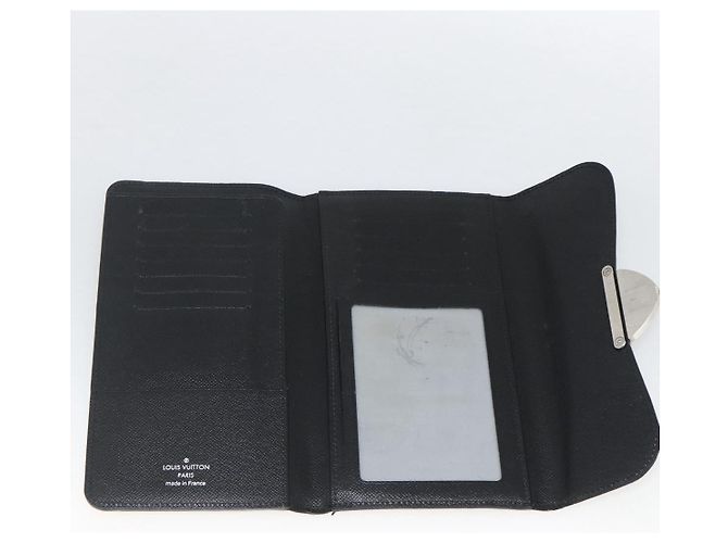 LOUIS VUITTON Epi Cartera Eugenie Long Wallet Negra M63882 LV Auth bs34189 Negro - vista 8