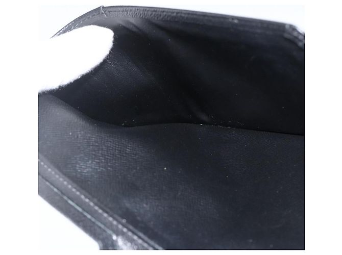 LOUIS VUITTON Epi Cartera Eugenie Long Wallet Negra M63882 LV Auth bs34189 Negro - vista 9