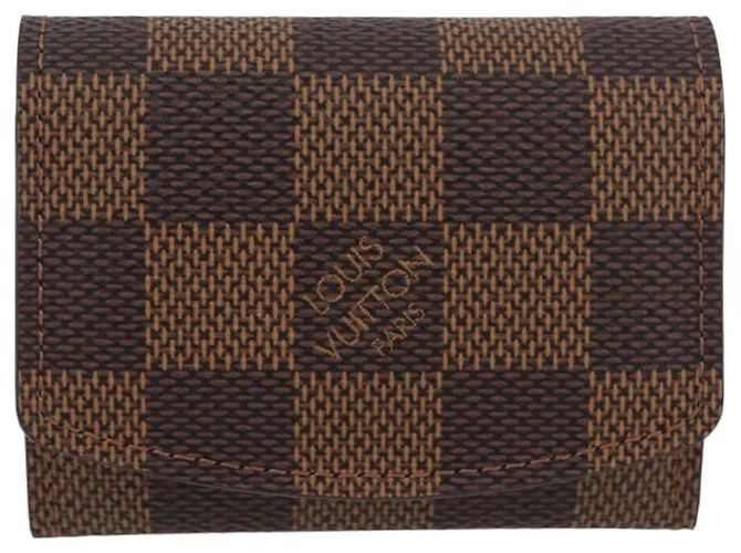 LOUIS VUITTON Bottoni da Polso Damier Ebene LV Auth BA11622 - vista 13