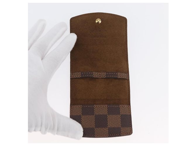 LOUIS VUITTON Bottoni da Polso Damier Ebene LV Auth BA11622 - vista 8