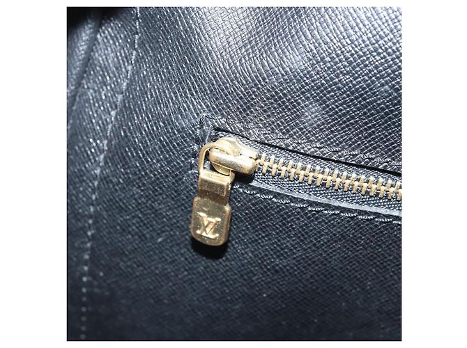 LOUIS VUITTON Epi Porta Documentos Viagem Bolsa de Negócios Azul M41144 LV Auth BSZ487 - vista 23