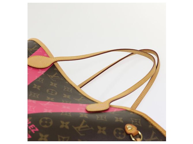 LOUIS VUITTON Borsa Tote Monogram Neverfull MM Grenard M41602 LV Auth 51265SAV Monogramma - vista 14
