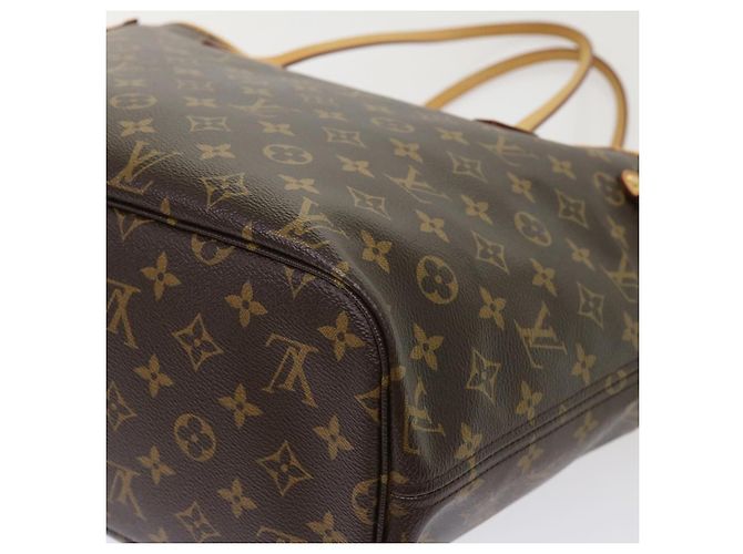 LOUIS VUITTON Borsa Tote Monogram Neverfull MM Grenard M41602 LV Auth 51265SAV Monogramma - vista 16