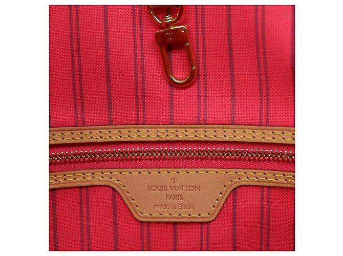 LOUIS VUITTON Borsa Tote Monogram Neverfull MM Grenard M41602 LV Auth 51265SAV Monogramma - vista 19