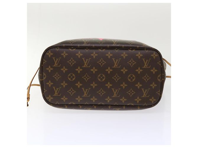 LOUIS VUITTON Borsa Tote Monogram Neverfull MM Grenard M41602 LV Auth 51265SAV Monogramma - vista 5