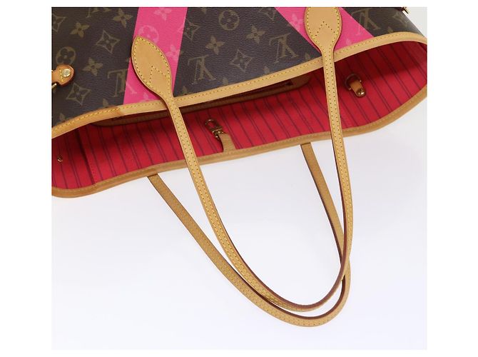 LOUIS VUITTON Borsa Tote Monogram Neverfull MM Grenard M41602 LV Auth 51265SAV Monogramma - vista 7