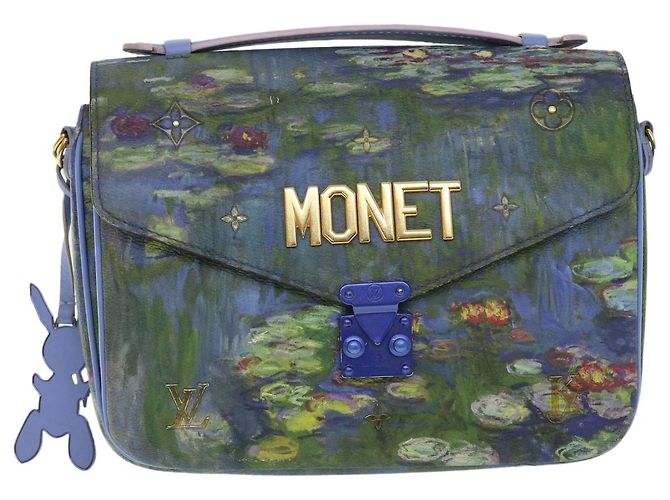 LOUIS VUITTON Masters Collection Pochette Metis MM Monnaie M53502 LV Auth 52146SM Blu navy - vista 13