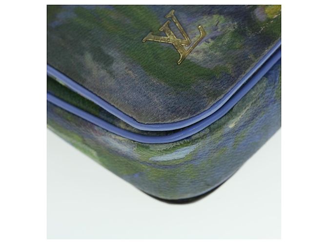LOUIS VUITTON Masters Collection Pochette Metis MM Monnaie M53502 LV Auth 52146SM Blu navy - vista 16