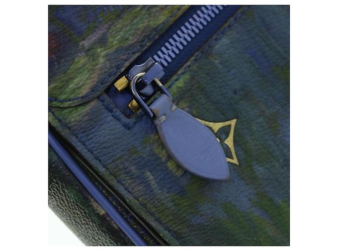LOUIS VUITTON Masters Collection Pochette Metis MM Monnaie M53502 LV Auth 52146SM Blu navy - vista 21