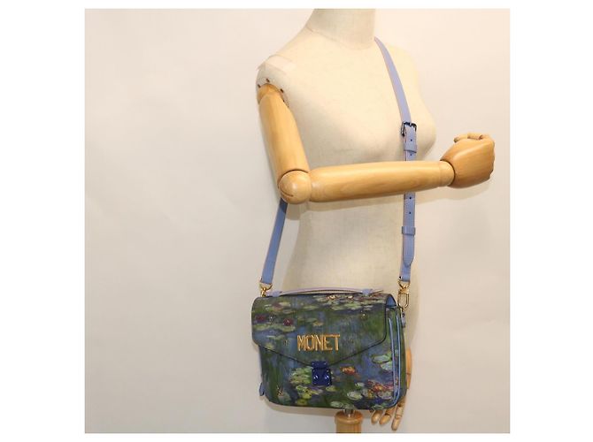 LOUIS VUITTON Masters Collection Pochette Metis MM Monnaie M53502 LV Auth 52146SM Blu navy - vista 30