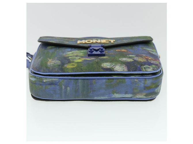 LOUIS VUITTON Masters Collection Pochette Metis MM Monnaie M53502 LV Auth 52146SM Blu navy - vista 5