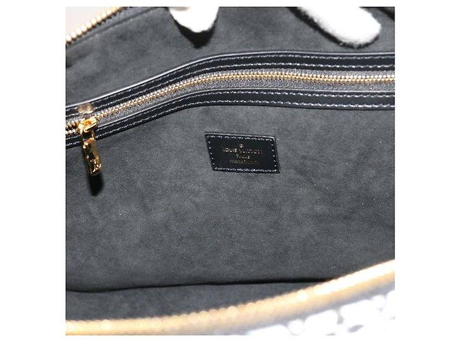 LOUIS VUITTON DAL 1854 Keepall Bandoulière 45 Jacquard M57304 LV Auth 56155SM Nero - vista 20
