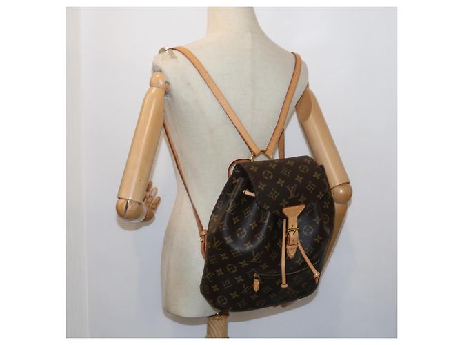 LOUIS VUITTON Zaino Monogram Montsouris M43431 LV Auth 56733SAM Monogramma - vista 24