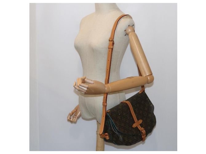LOUIS VUITTON Borsa a Spalla Monogram Perfo Saumur 30 M93998 LV Auth 59612SAV Monogramma - vista 30