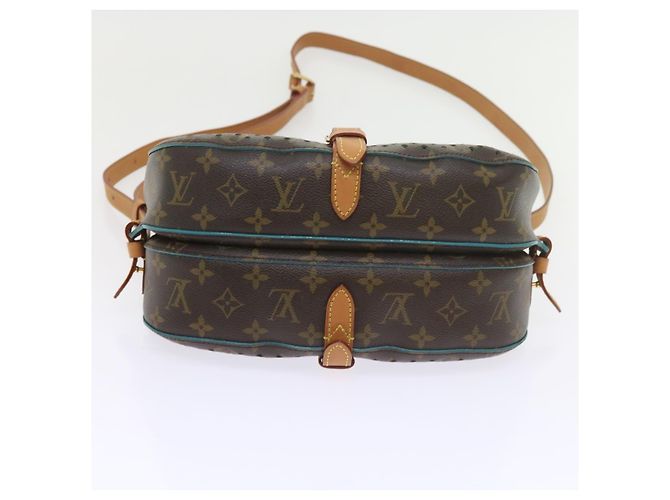 LOUIS VUITTON Borsa a Spalla Monogram Perfo Saumur 30 M93998 LV Auth 59612SAV Monogramma - vista 5