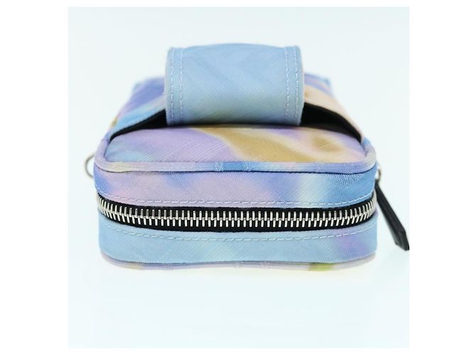 FENDI Zucca Canvas Schultertasche Hellblau Auth 62025SAV - Ansicht 5
