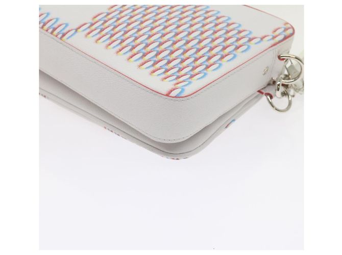 LOUIS VUITTON Bolsa Mensageiro Damier Giant Spray Trio Branca M20665 Auth ar11066SM Branco - vista 15