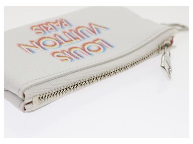 LOUIS VUITTON Bolsa Mensageiro Damier Giant Spray Trio Branca M20665 Auth ar11066SM Branco - vista 30